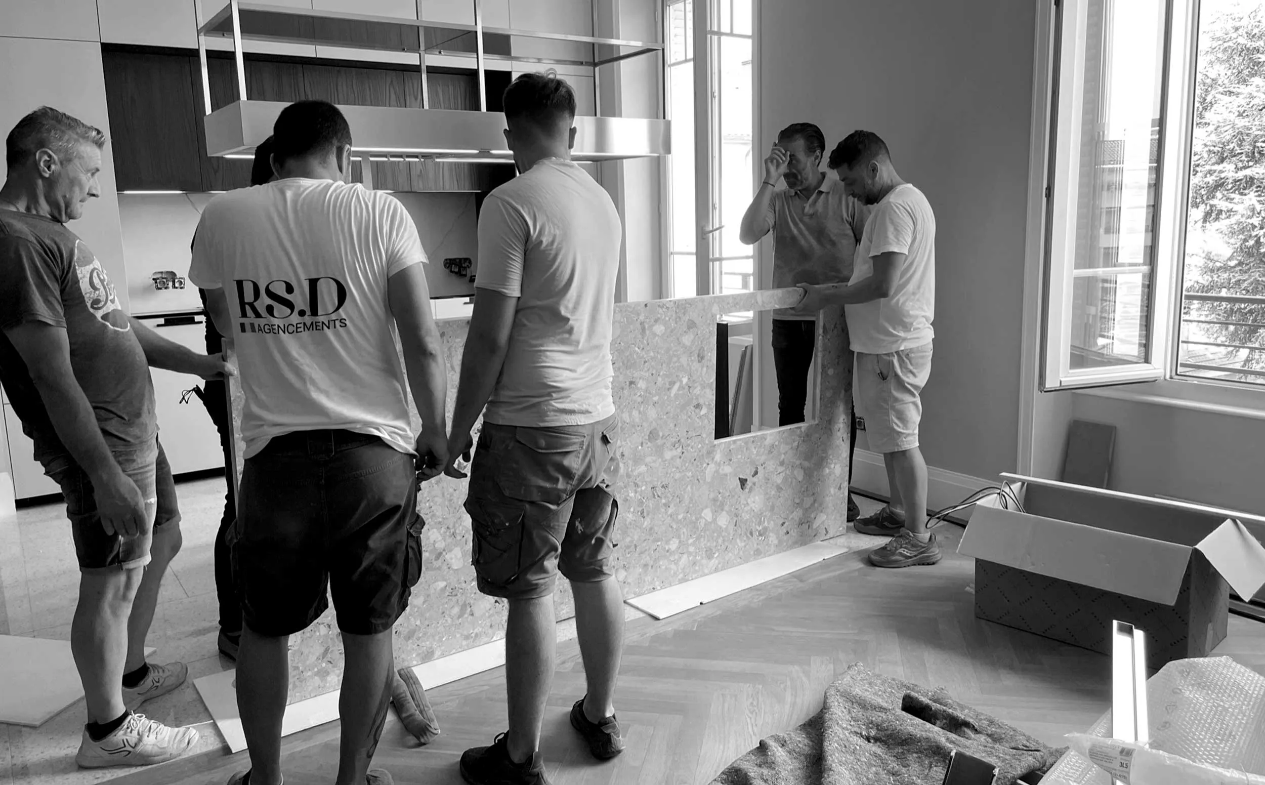 Équipe de l'entreprise de rénovation de salle de bains à Lyon — RS.D Bath